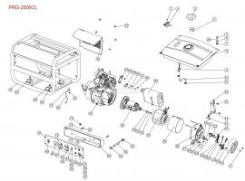 Генератор однофазный GenCtab PRG-2500CL