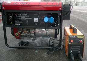 Бензиновый генератор Калибр ДЭГ-6500А