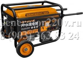 Купить Бензиновый генератор CARVER PPG 8000 Е Москва