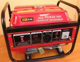 Бензиновая электростанция PRORAB 1000